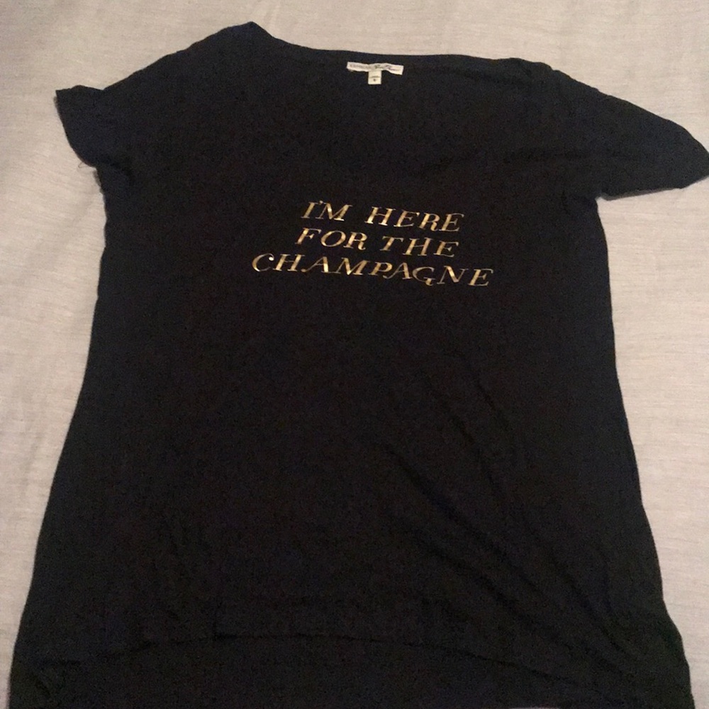 Champagne tee